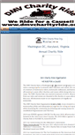 Mobile Screenshot of dmvcharityride.org