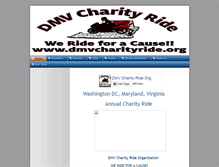 Tablet Screenshot of dmvcharityride.org